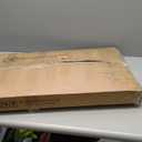 Furologee White Small Computer Desk with 2 Fabric Drawers for Bedroom,34 Inch Simple Home Office Writing Desk, Vanity Desk with Hooks, Study Table for Adults Student Small Spaces