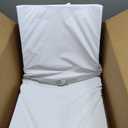 Munchkin Secure Grip Baby Diaper Changing Pad for Dresser, Waterproof and Wipeable, Contoured, Standard Size (14.75" x 31"), White