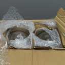 12 Pcs Glass Bubble Bowl Vase Bulk, Clear Round Glass Centerpiece Bowls for Valentine's Wedding Table Decor, Fish Flower Bud Vase Terrarium for Event Party DIY (3.5" h X 4.7" w)