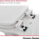 American Standard Toilet Seat 5320B65CT.020 Champion Round Toilet Seat Soft Close, White