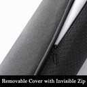 Sunolga Door Draft Stopper Blocks Hot and Cold Air with Removable Washable Cover for Bottom of Door, All-Season Seal for Noise, Light, Dust, Door Sweep for Gaps Up to 3", Home Essentials, 30", Gray