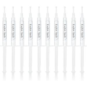 LUCKIN SMILE 10-Pack 44% Teeth Whitening Gel Refills, 44% Carbamide Peroxide Gel, Sensitive Teeth Whitening, 3ML Whitening Gel Syringes for Teeth Whitening Kits Trays, 60 Whitening Treatments
