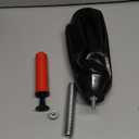 Speed Bag Boxing Punching Bag, Wall Mount Height Adjustable & Fold Speed Bags for Boxing, Wall Bracket Boxing Reflex Ball, Boxing Bag as Adults Teens and Kids, Fits Home Gym Workout (Light black)