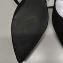 BCTEX COLL Women's Kitten Heel Slingback Closed Pointed Toe Low Stiletto Heels Comfortable Party Wedding Work Dressy Pumps Shoes 6, Black