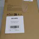 Delamu 2-Tier Multi-Purpose Bathroom Under Sink Organizers and Storage, Stackable Kitchen Pantry Organization, Pull Out Medicine Cabinet Organizer with Movable Dividers, White, 2 Pack