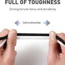 Oval Shoelaces for Air Max 270 Running shoes, 1/4"(6mm) Replacement Laces for Low-Top Sneakers (White)