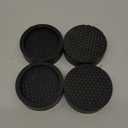 Anti Vibration Pads for Washing Machine with HexaGrip - Stops Washer Dryer Moving, Walking - Prevents Noise, Vibration Transfer - Rubber Antivibration Stabilizer Support Feet Mat - VIBRASHIELD 4 Pack