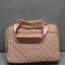 Bible Cover Case for Women, Large Bible Bag Bible Study Supplies Accessories Journaling Kit with Highlighters Tabs, Quilted Book Carrying Cases with Shoulder Strap, Valentines Christian Gift for Women