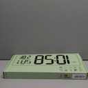 XREXS Large Digital Wall Clock with Remote Control, 17 Inch LED Large Display Count Up & Down Timer, Adjustable Brightness RGB Color Changing Clock Alarm Clock for Home, Gym, Office and Classroom