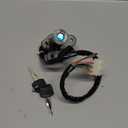GZYF Motorcycle Ignition Switch Lock & Keys Set for Kawasaki ZZR400 ZZR600 ZXR750 Ninja ZX-6R ZX-7R ZX-9R
