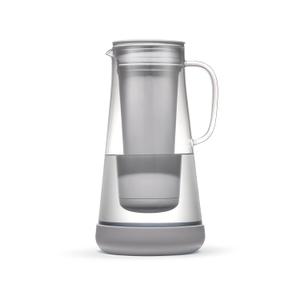 LifeStraw Home Pitcher Glass and Silicone Base 7 Cup Pebble