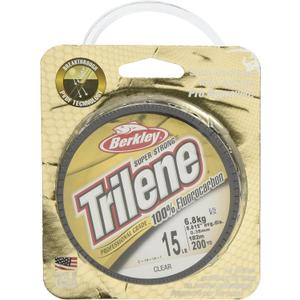 BerkleyTrilene 100% Fluorocarbon Ice Clear 0.010in | 0.25mm (200-Yard/4-Pound)