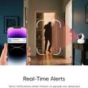 2 x VSTARCAM 2K Indoor Security Camera, 3MP Pet Camera with Phone App, 360 Pan/Tilt Dog Camera for Home Security, AI Human Detection, Color Night Vision, 2-Way Audio, Support 256GB SD Card, 2.4G WiFi