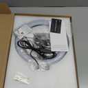 LUXSURE Tripod for iPhone with Light,71" Overhead Phone Mount with Phone Holder,Adjustable Ring Light with Stand and iPhone Tripod for Video Recording,Cooking,Painting,TikTok,YouTube