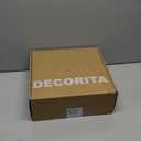 Felt Bulletin Board Tiles | Modern Cork Board Alternative | Large Cork Boards for Walls | Aesthetic Felt Wall Panels for Office & Home Decor | Pinboard & Photo Board (12-Pack) | Desert Palm