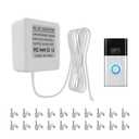 Doorbell Transformer 16-24 vac Ring Doorbell Transformer Ring Video Doorbell Ring Doorbell Chime Ring Doorbell Wired Ring Battery Doorbell Ring Wired Doorbell Ring Chime for Ring Video Doorbell(196in)