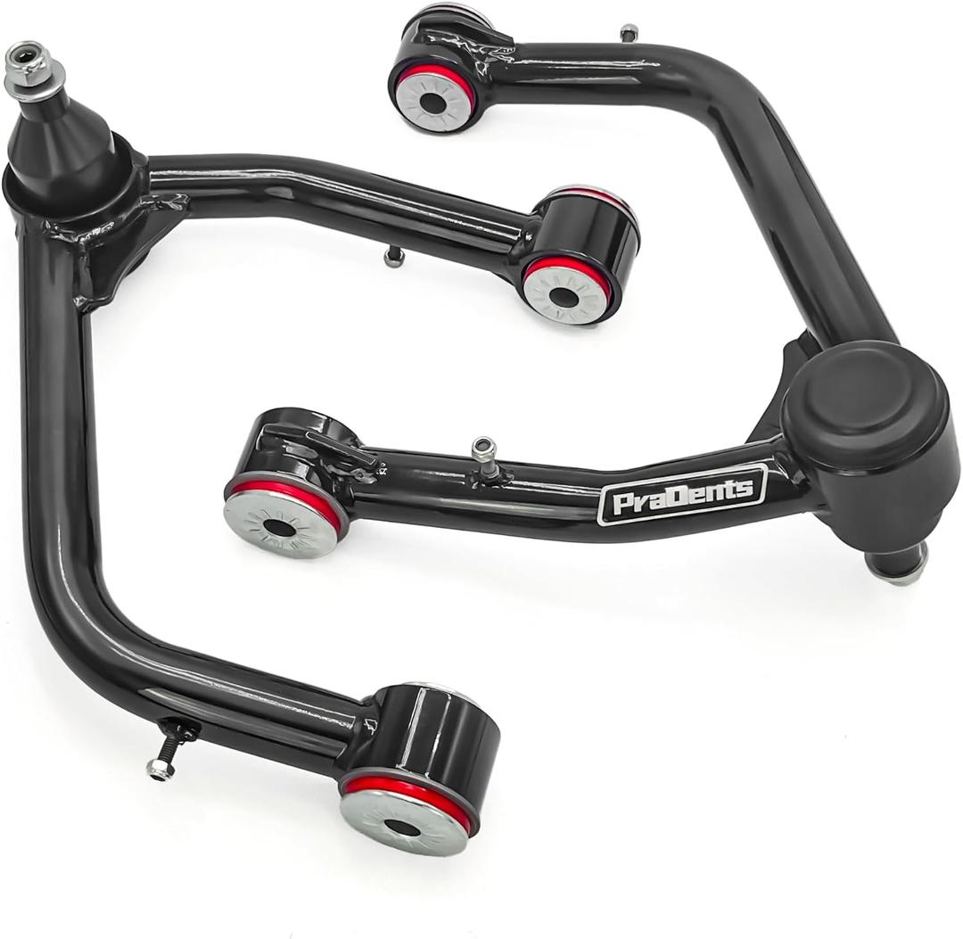 2-4 Lift Front Upper Control Arms for 2019-2024 Chevy Silverado 1500 GMC Sierra 1500, Heavy-Duty Tubular Design with Ball Joints