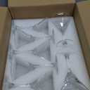 UMI UMIZILI Martini Glasses Set of 7 Classic Cocktail Martini, Margarita, Whiskey, Tequila Glass for Engagements, Weddings, Corporate Events, Parties Gifts, Dishwasher Safe, Clear