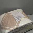 Area Rug 8x10 Washable Rug Tangerine Vintage Traditional Mat Distressed Indoor Foldable Thin Retro Accent Floral Print Rug Non Slip Carpet Living Room Dining Room Office (Pink and Yellow)