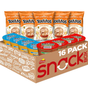Tostitos Variety Bite Sized Rounds Salsa Cups Nacho Cheese Cups, Chip and Dip Pack, 16 Count, BBD: 02-24-26