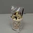 Yungyan 1 Pcs Farmhouse Rustic Coffee Tiered Tray Decoration Coffee Bar Hot Cocoa Decor with Faux Whipped Cream Cups Cafe Ornaments Party Table Centerpiece Cream Cups Photo Prop for Kitchen Home