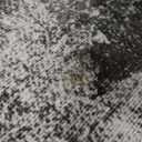 Area Rugs 8x10 for Living Room Bedroom, Modern Abstract Machine Washable Large Soft Black Rug, Low Pile Floor Carpet with Non Slip Backing for Dining Room, Carbon Black