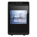 Clear Ice Cube Maker Countertop, Makes 3 Large 1.6" Cubes in 25min, 26 lbs/24H Crystal Clear Ice, Adjustable Thickness, Self-Cleaning, 24H Timer for Whiskey, Cocktails & Home Bar