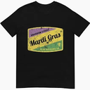 Mardi Gras Bourbon Street TShirt, S