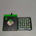 Razer Mechanical Switches Replacement Pack for Gaming Keyboard: Gen-3 Green Clicky Switches - 1.9mm Actuation Point at 50g - Transparent Housing - 3 Pin - Box-Style Cross Stem - 36 pcs