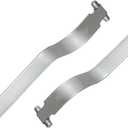 2PCS Fuel Tank Straps 578164 Compatible with 1997-2001 for Jeep Cherokee 2.5L 4.0L Replace for 52100009 52100009AB 52100009AC Gray Color Fuel Tank Strap