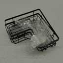 MOFOROCO 3-Pack Corner Shower Caddy Organizer Shelf, Organization with Soap Holder, Adhesive Shower Shelves Rustproof for Bathroom Shower Storage Basket Shower Accessories(Matte Black) (JLJ001)