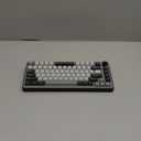 YUNZII B75 Mechanical Keyboard,75% Layout with Knob,Hot Swappable RGB Backlit Gasket Mounted, Creamy Typing, Double-Shot PBT Keycaps,Cherry Profile,for Win/Mac(Dark Grey, Milk V2 Linear Switch)