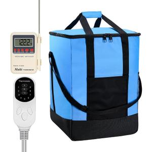 Bed Bug Heater with Timer & Thermometer, Non-Chemical, Pet & Human Safe, Extra Heating Pad Included, for Home, Travel, and RV Use