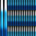 Funtery 48 Pcs Flameless LED Taper Candles Battery Operated Candles Bulk Realistic LED Candlesticks Flickering for Wedding Church Graduation Party Home Decor(Gradient Blue,Classic Style)