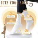 3 x Women Pilates Non Slip yoga socks, ballet sports cherry fitness hospital rehabilitation slipper Socks