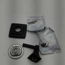 KOHLER T23953-4-BL Riff Single-Handle Transfer Valve Trim Kit, Wall-Mount, Valve Required, Matte Black