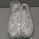 SERNIAL Womens White Platform Sneakers PU Leather Platform Shoes Walking Shoes for Women (10)