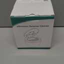 Upgraded Ultrasonic Retainer Cleaner Machine, 45kHz Ultrasonic Dentures Cleaner for Night Guards, Braces, Aligner, Toothbrush, Jewelry and More, 200ML Capacity, Black1