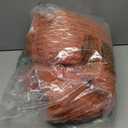 Bedsure Throw Blankets for Couch - Textured Chunky Knit Woven Chenille Blanket - Super Soft, Warm Decorative Boho Throw with Tassels for Bed, Sofa and Living Room, Burnt Orange, 50x60 Inches