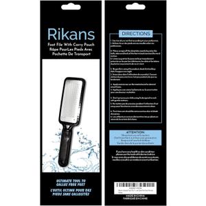 Rikans Colossal Foot File, Professional Foot Rasp Callus Remover, Foot Care Pedicure Tool to Remove Hard Skin,Can Be Used on Wet or Dry Skin, High Grade Stainless Steel File (Foot File Set)