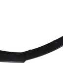 Front Bumper Lip Splitter Kit 3PCS Gloss ABS Front Spoiler Body Kit Compatible with Vehicles 1800mm Width for Enhanced and