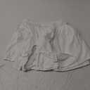 Wrap Around Dust Ruffle Bed Skirt - White - for Queen Size Beds with 15 Inch Drop - Elastic Strap - Adjustable Pleated Bedskirt with Brushed Fabric and Wrinkle Free - For Women, Men, Kids & Teens