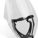 Motorcycle Windscreen Windshield Replacement for Ducati Diavel V4 2023 2024 PC Windscreen Double Bubble (Transparent)