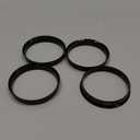 7/8" O Gauge Traction Tires for Lionel Steam Engine - Locomotives Rubber Tire for Kline, MTH and MDK, 4 Pack