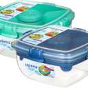 Sistema 1.1L Salad To Go Bento Box