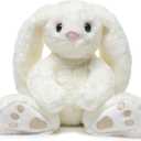 Bearington Whiskers The Plush Rabbit, 10.5 Inch Plush Easter Bunny