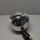 NuLink 8inch Disco Ball Decor Mirror Balls Hanging Disco for Party Decorations Wedding Home (Silver)