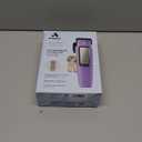 Andis Easy Clip Adjustable Blade Cordless II Dog Clipper, 10 Piece Kit, Lithium-Ion Battery, Purple, 560017