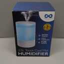 Everlasting Comfort 2.5L Top Fill Humidifier for Bedroom – Quiet, Easy to Fill & Clean, 24HR Runtime, Night Lights, Timer, Ultrasonic Cool Mist, Auto Shut-Off, Essential Oil Diffuser - White