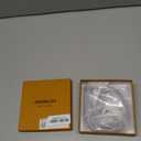 Jiesinlov Bag Strap Genuine Leather Shoulder Strap Replacement Three Gears Adjustable Purse Strap for Boulogne Handbag (Black)